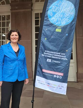 La Maire de Strasbourg Jeanne Barseghian