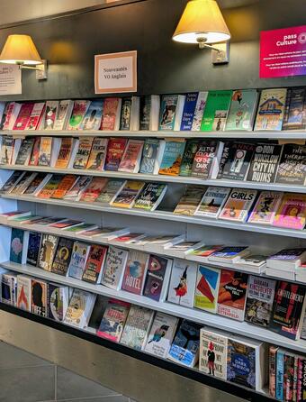 Rayon VO- Librairie Durance Nantes