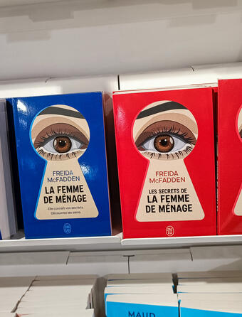Les livres de Freida McFadden en tête des meilleures ventes à la Fnac, le 7 mai 2025