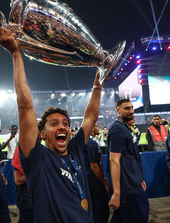 Le PSG, vainqueur de la Ligue des Champions 2025