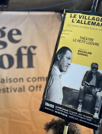 Affiche spectacle Avignon