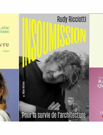 lauréats du prix du Titre Clermont-tonnerre Rudi Ricciotti et Raphaël Quenard