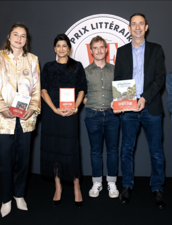 Les lauréats du prix littéraire Vanity Fair 2025