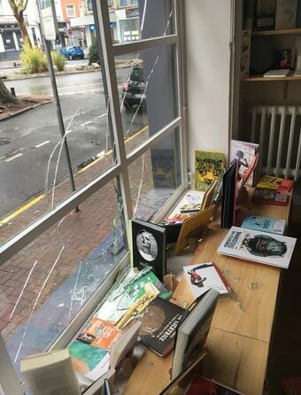 Librairies vandalisées