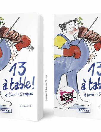 « 13 à table ! », le recueil solidaire des Restos du Cœur, revient pour une 12e édition