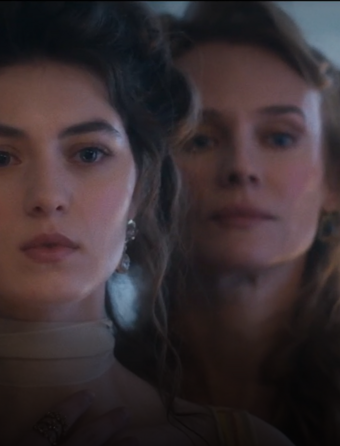 Anamaria Vartolomei et Diane Kruger dans la bande-annonce de Merteuil