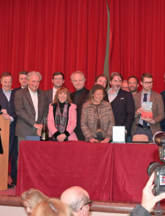 Les lauréats réunis le 26 novembre 2025