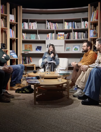 Le plateau du webinaire Livres Hebdo spécial jeunesse et young adult du 24 novembre 2025