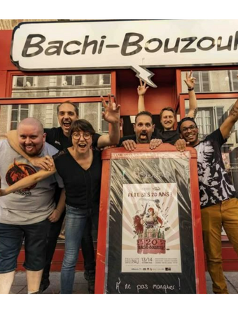 Equipe de la librairie Bachi-Bouzouk