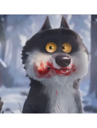 Capture d'écran du spot publicitaire "Intermarché, conte de Noël"