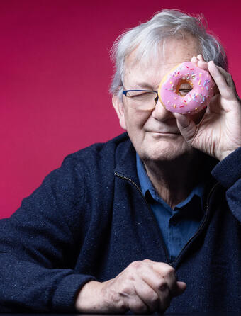 Martin Parr. Photo par JOEL SAGET / AFP