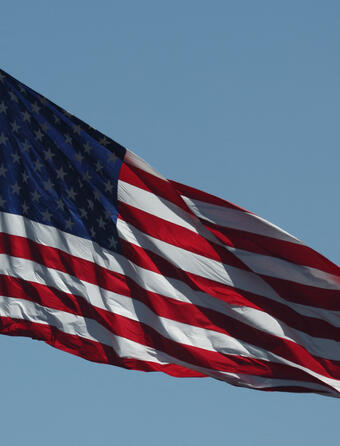 Le drapeau américain