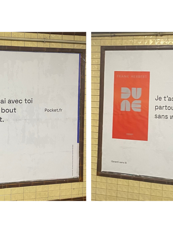 Campagne métro Pocket