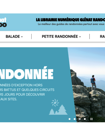 Le site Glénat Rando est en ligne depuis fin mars 2026