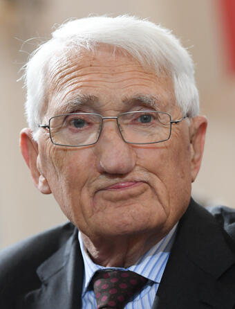 Jürgen Habermas en 2016