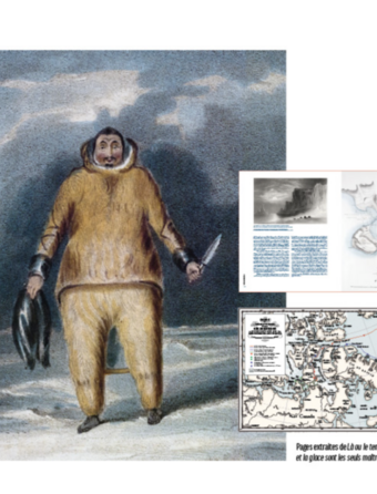 Pages extraites de Là où le temps et la glace sont les seuls maîtres