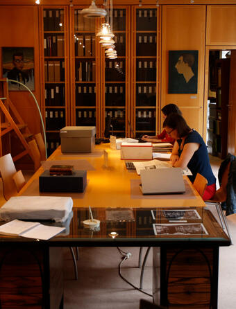 bibliothèque littéraire Jacques-Doucet