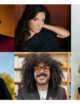 Charif Majdalani, Diane Mazloum, Sabyl Ghoussoub, Manal Salamé, Souhaib Ayoub, Hala Moughanie