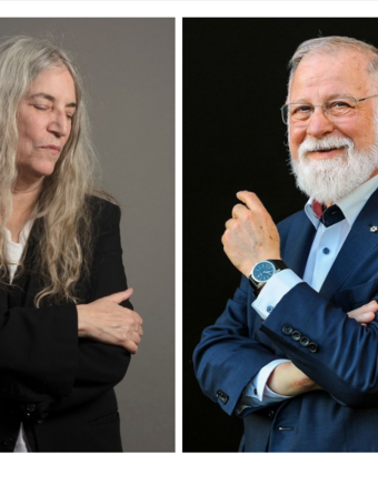 Patti Smith et Alberto Manguel
