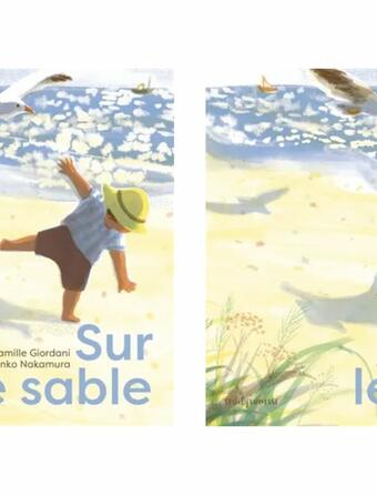 Camille Giordani et Junko Nakamura, Sur le sable