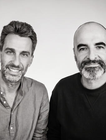 Julien Derain et Laurent Hopman, fondateurs des éditions Deman