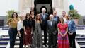 Photo des 11 membres du jury du Prix littéraire de la Grande Mosquée de Paris 2024 sur le parvis de la Grande Mosquée de Paris.