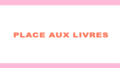 Première édition du festival Place aux Livres