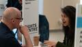 Le stand de l'agence taïwanaise Grayhawk Agency dans le Rights Centre de Turin