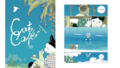 Couverture et planche de Cat Café (Cantina, Dargaud)