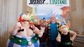 Fabcaro et Didier Conrad lors de la conférence de présentation de l'album "Astérix en Lusitanie" (Albert René)