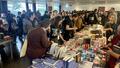 La librairie des Utopiales le samedi après-midi.