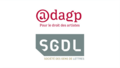 Les logos SGDL et ADAGP