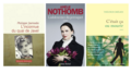 "L'inconnue du quai de javel", Philippe Jaenada (Flammarion), "L'adolescence du perroquet", Amélie Nothomb (Albin Michel), "C'était ça ou mourir", Thélyson Orélien (Grasset)