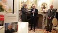 David Grossman recevant le prix Constantinople 2026