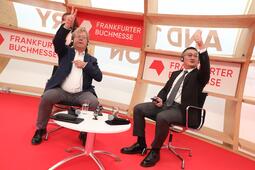 Ruediger Wischenbart et Hou Xiaonin