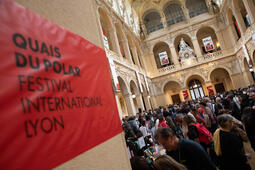 Quais du polar. Le palais de la bourse.