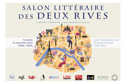 Affiche du Salon littéraire des Deux Rives