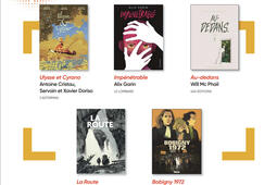 Les 5 finalistes du prix BD Fnac / France Inter 2025