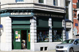 La librairie À l'enseigne du commissaire Maigret, à Liège, en Belgique