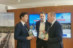 (de gauche à droite) Philippe Orain, Jean-Philippe Gold et Daniel Fasquelle 