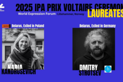 Les lauréats biélorusses du prix Voltaire 2025