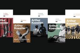 Couvertures des rééditions d'Arthur Koestler