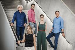 Roland Buti, Léna Furlan, Antoine Rubin, Chloé Falcy et Philippe Lamon, en lice pour la 12e édition du prix du livre de la Ville de Lausanne