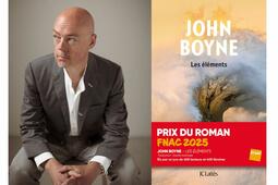 John Boyne, Les Éléments, lauréat du prix Roman Fnac 2025 