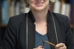 Sophie Noël, directrice de Normandie Livre & Lecture et coprésidente de la Fédération interrégionale du livre