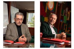 Didier Grevel et Antoine Gallimard