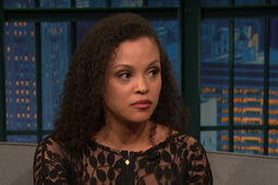 JESMYN WARD - PHOTO COPIE D'ÉCRAN/LATE NIGHT WITH SETH MEYERS