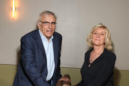 Bernard Barrault et Betty Mialet en 2020