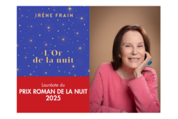 Irène Frain lauréate du prix du Roman de la Nuit 2025