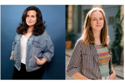 Les lauréates Jakuta Alikavazovic (prix littéraire) & Clara Lodewick (prix BD)